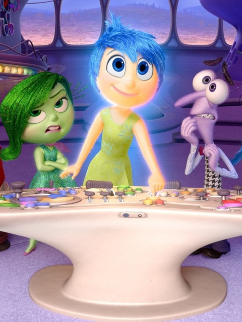 Das Inside Out, Riley Anderson Wallpaper 480x640