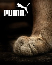 Puma Fluffy Logo wallpaper 176x220