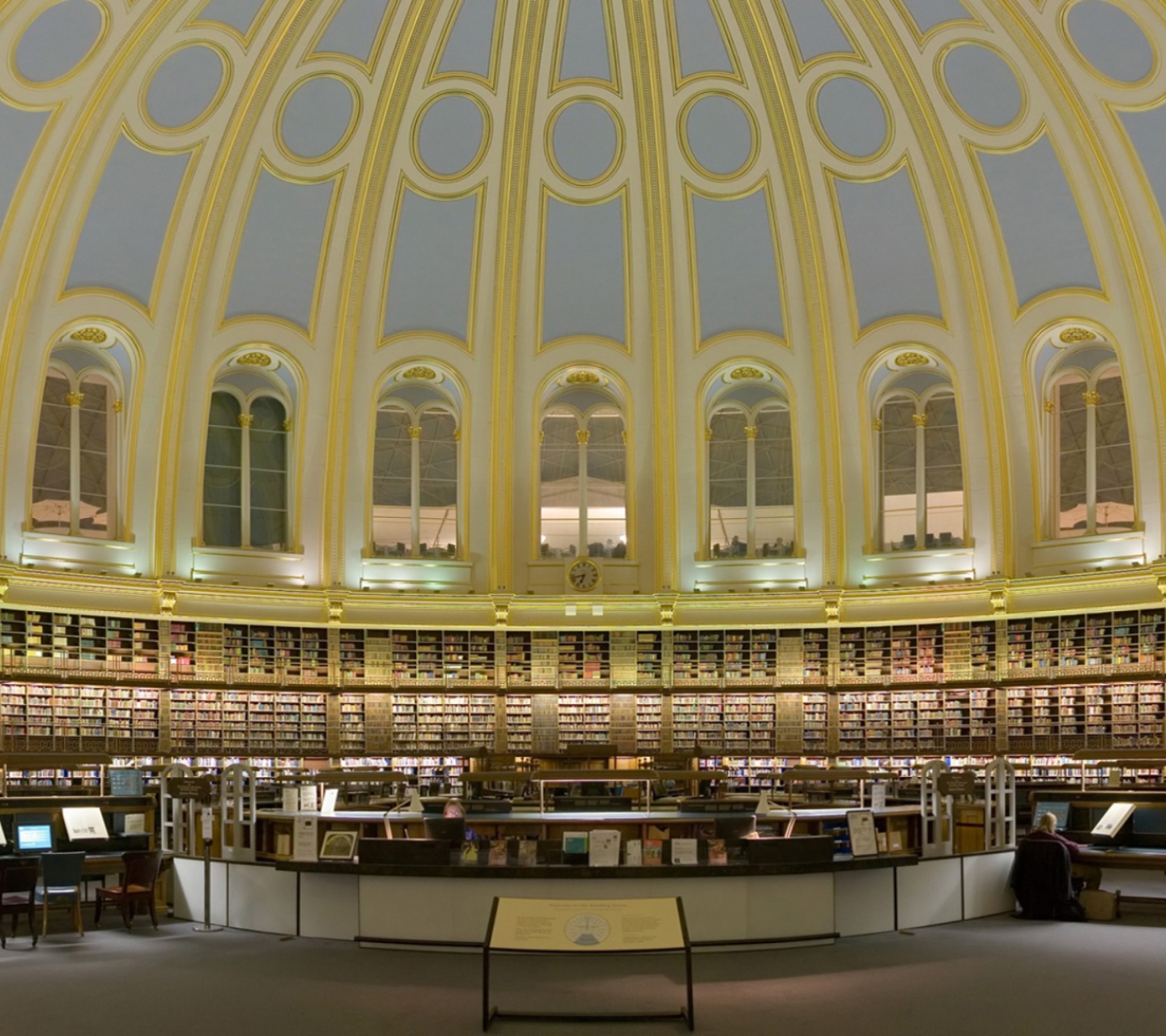 Sfondi British Museum - Reading Room 1440x1280