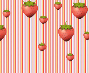 Das Strawberry Shortcake Wallpaper 176x144