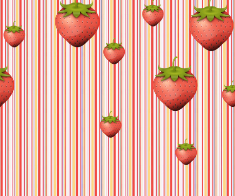 Das Strawberry Shortcake Wallpaper 480x400