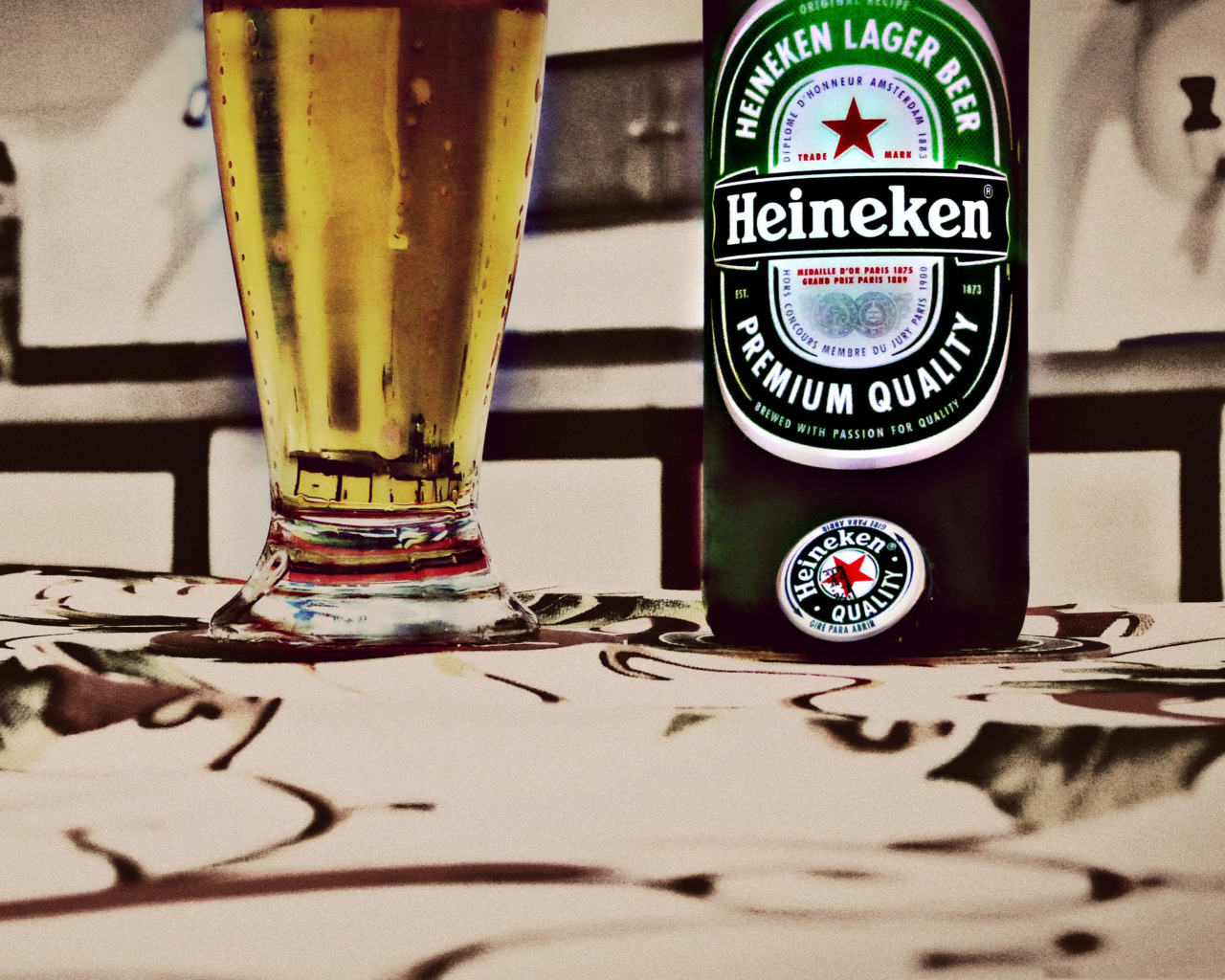 Fondo de pantalla Heineken 1280x1024