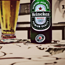 Fondo de pantalla Heineken 208x208
