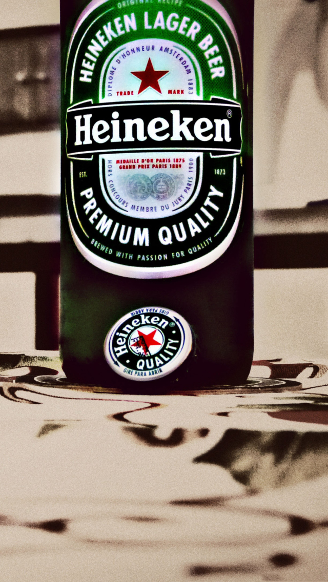 Fondo de pantalla Heineken 640x1136