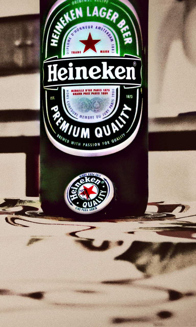 Fondo de pantalla Heineken 768x1280