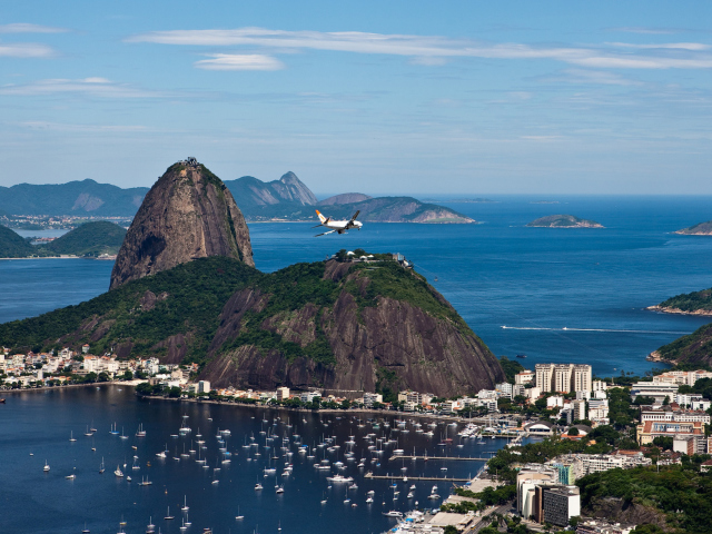 Обои Rio De Janeiro Sugar Loaf 640x480