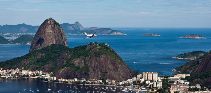 Sfondi Rio De Janeiro Sugar Loaf 720x320