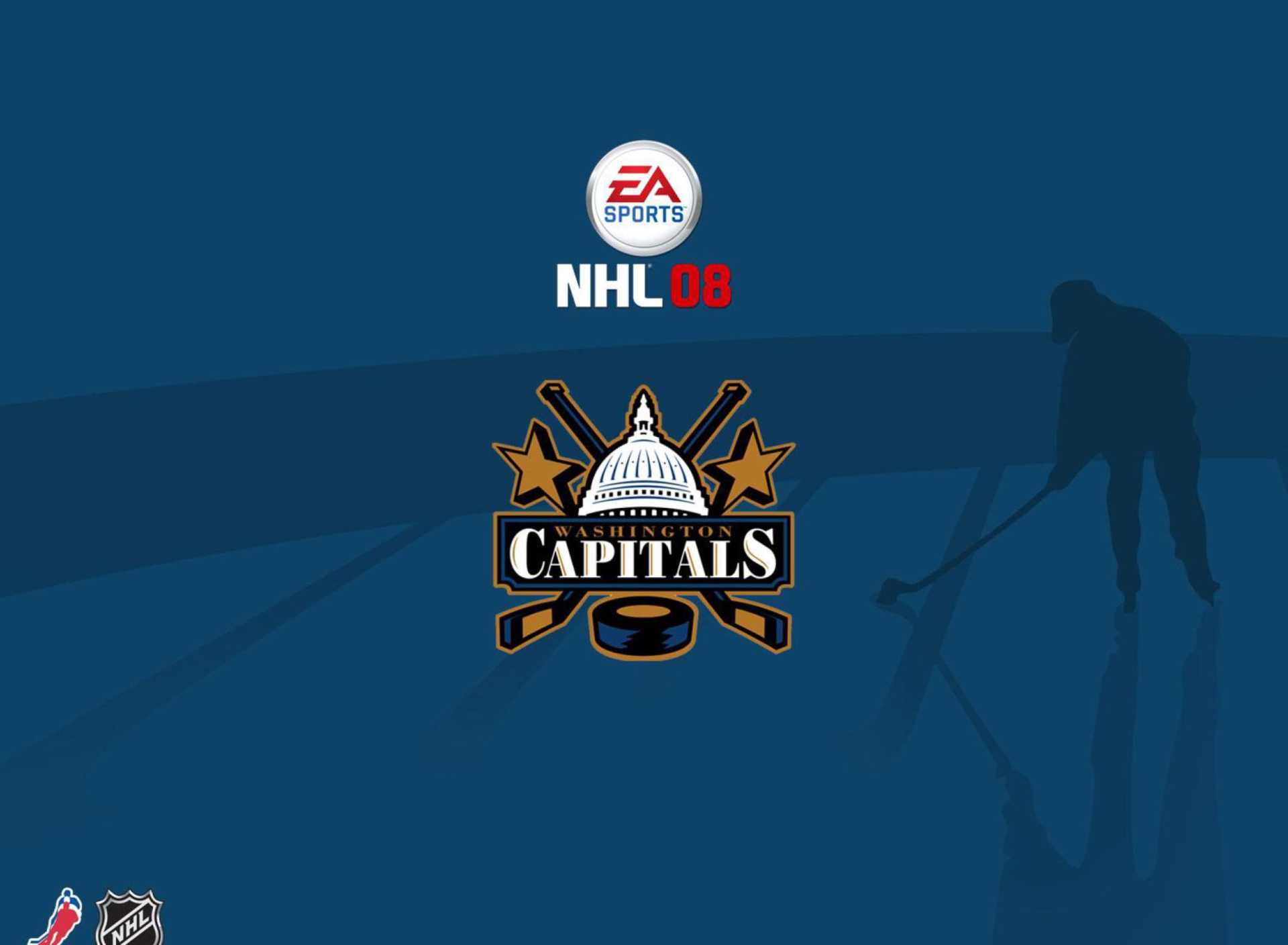 Screenshot №1 pro téma Nhl 08 - Washington Capitals 1920x1408