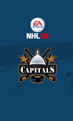 Nhl 08 - Washington Capitals screenshot #1 240x400