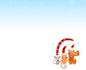 Fondo de pantalla Christmas Characters 176x144