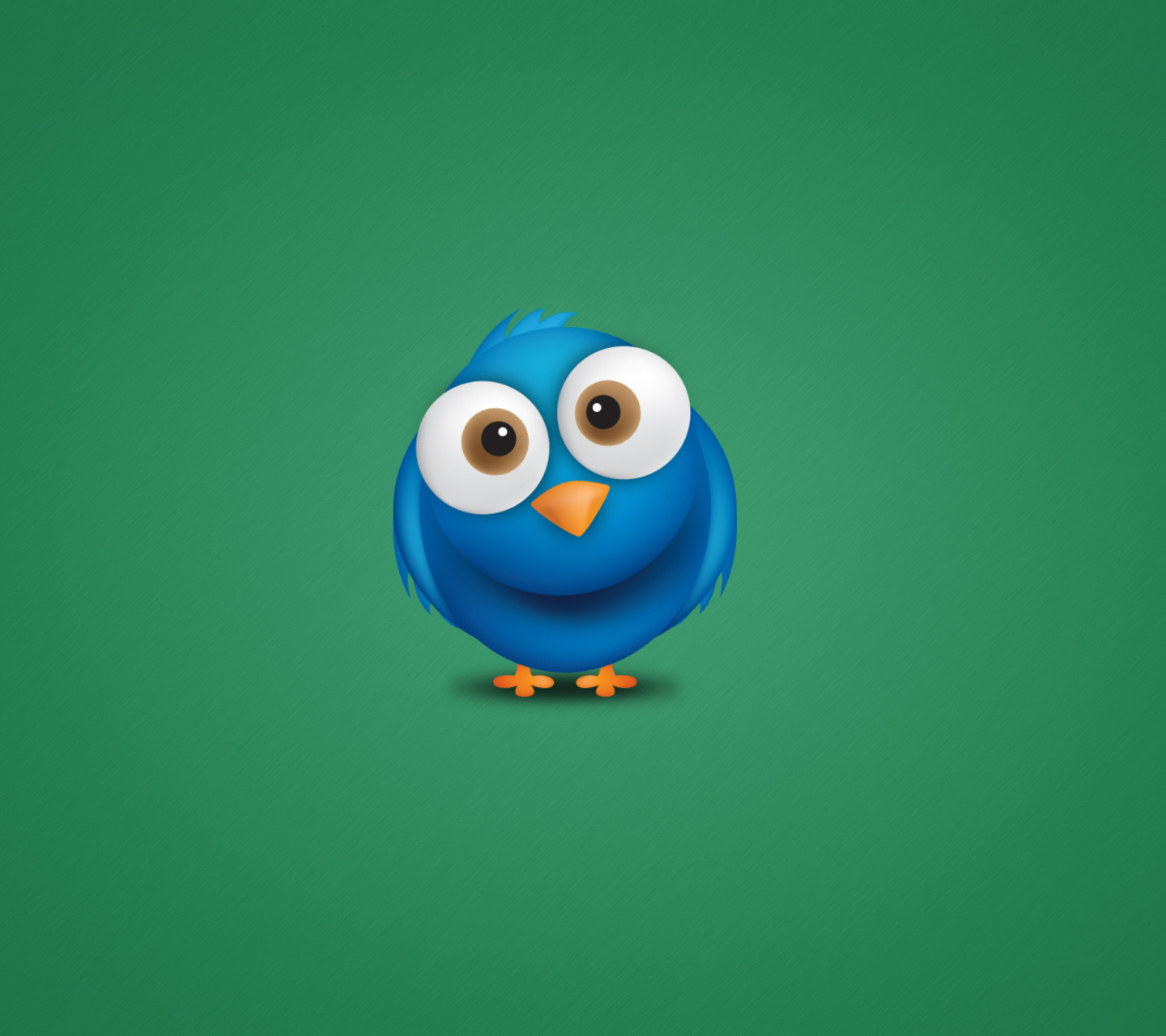 Screenshot №1 pro téma Funny Blue Bird 1440x1280