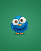 Funny Blue Bird screenshot #1 176x220