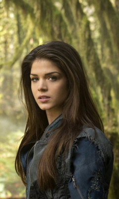 Das The 100, Marie Avgeropoulos Wallpaper 240x400