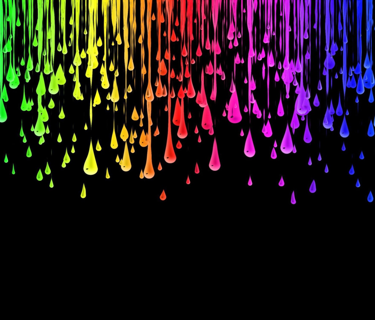 Das Digital Art - Funky Colorful Wallpaper 1200x1024