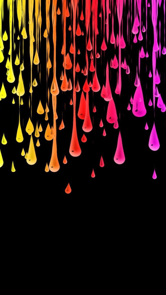 Digital Art - Funky Colorful wallpaper 640x1136