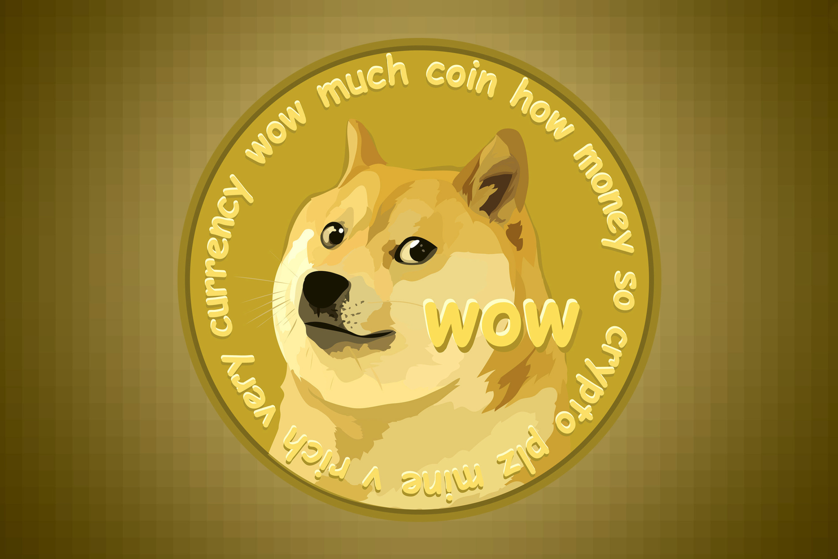 Das Dog Golden Coin Wallpaper 2880x1920
