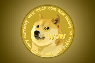 Free Dog Golden Coin Picture for Android, iPhone and iPad