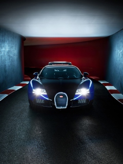 Das Bugatti Veyron Wallpaper 240x320