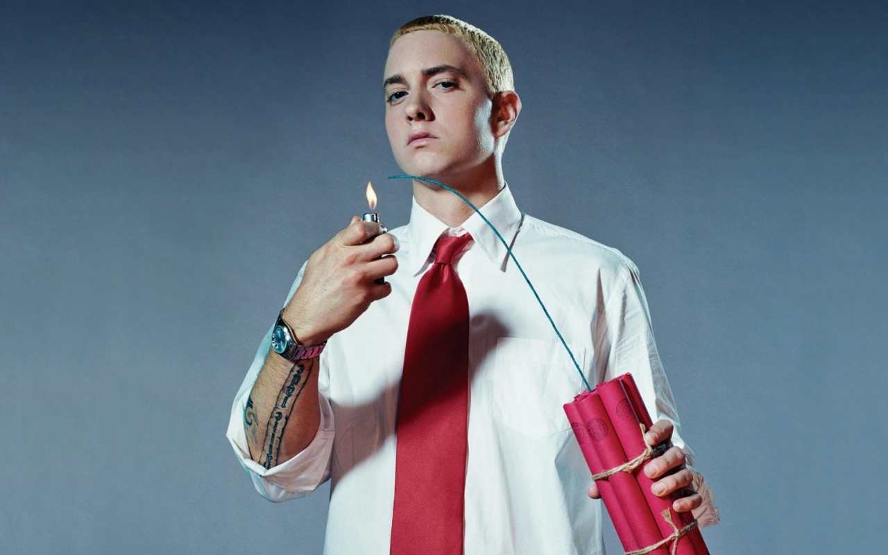 Das Eminem The Real Slim Shady Wallpaper 1280x800
