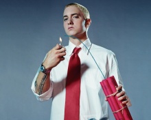 Обои Eminem The Real Slim Shady 220x176