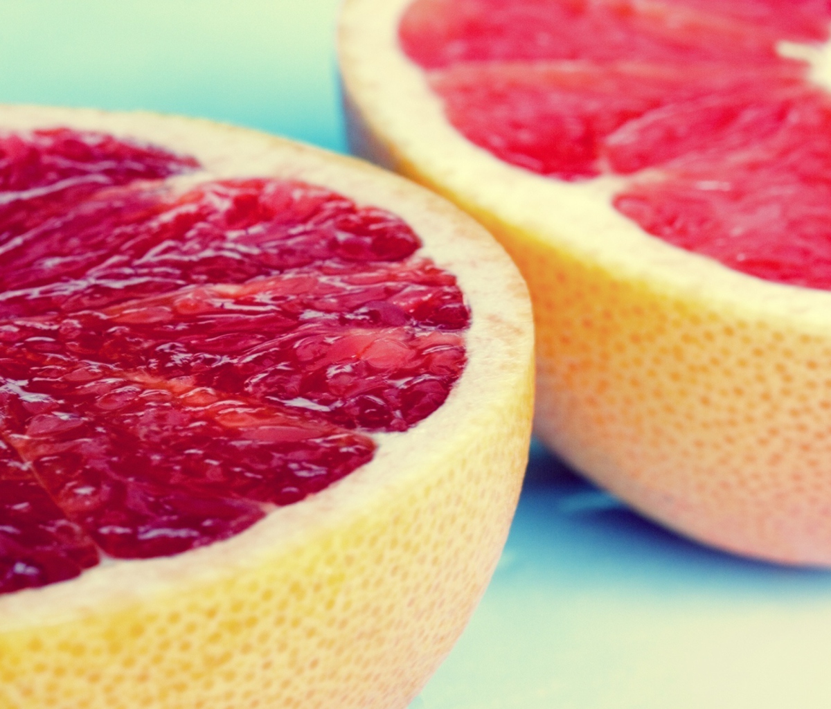 Обои Macro Grapefruit 1200x1024