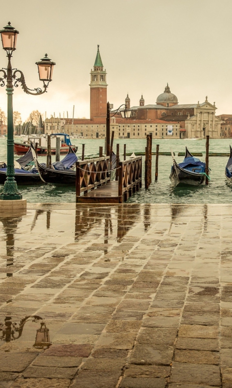 Venice - San Giorgio Maggiore wallpaper 480x800