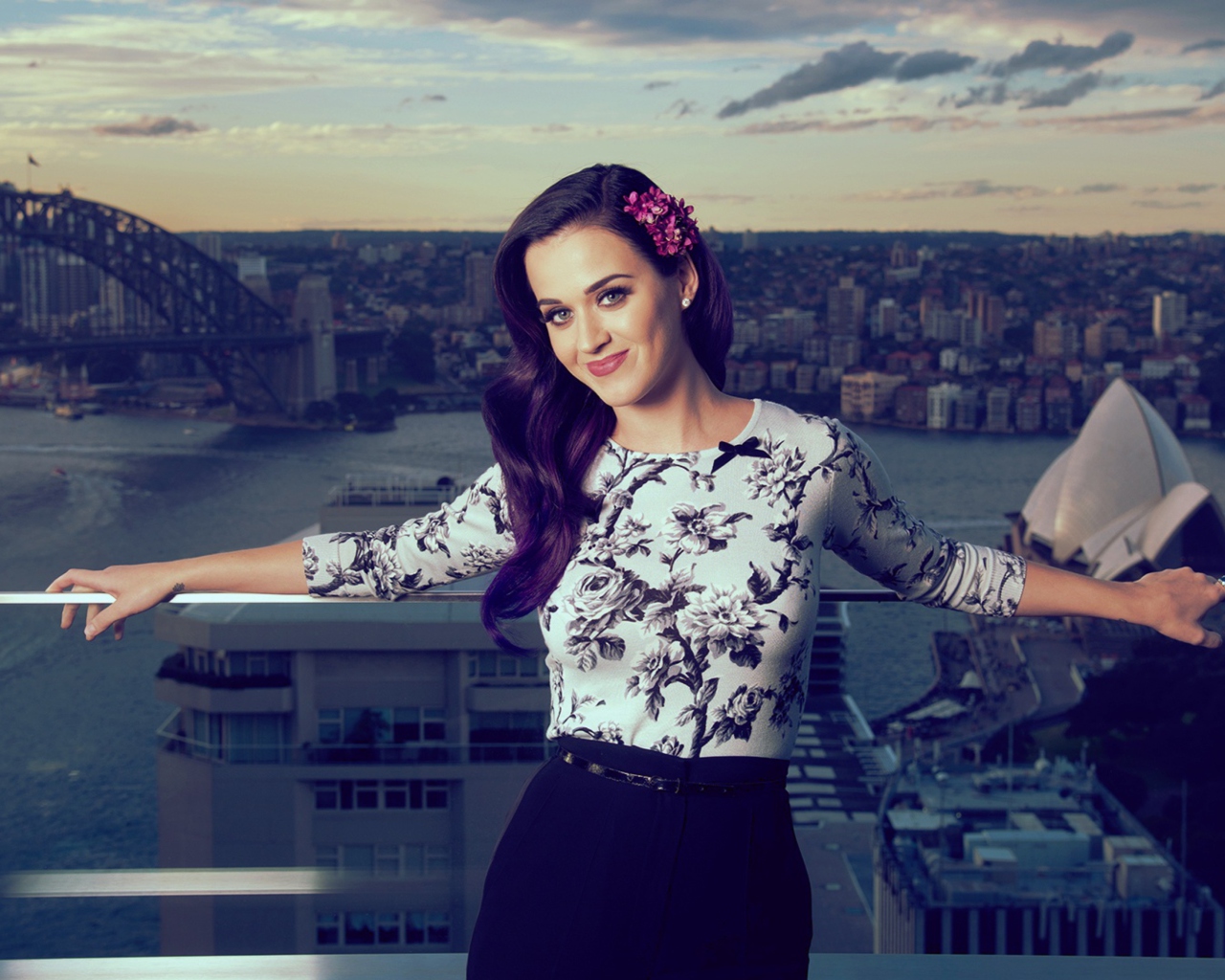 Katy Perry In Sydney 2012 wallpaper 1280x1024