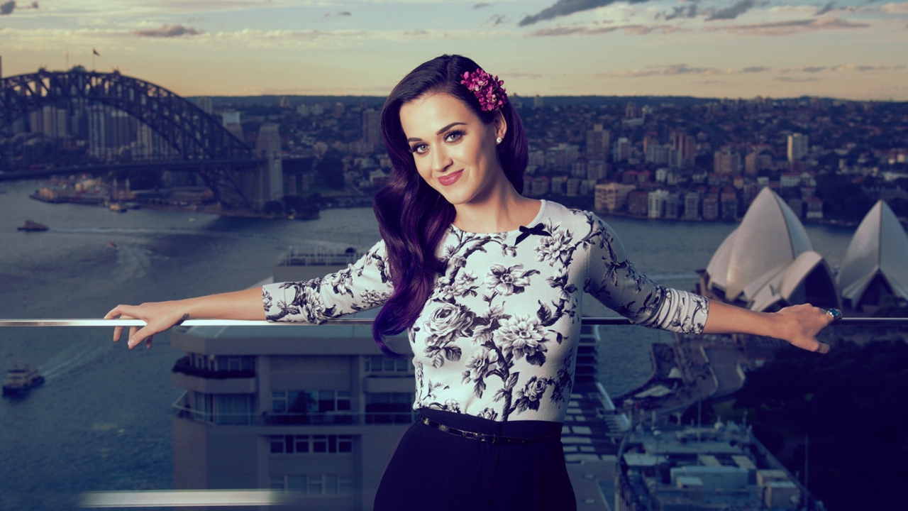 Katy Perry In Sydney 2012 wallpaper 1280x720