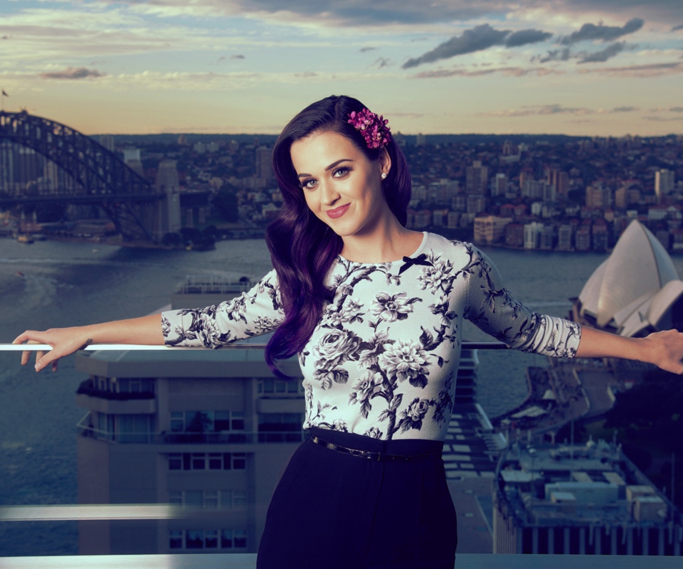 Обои Katy Perry In Sydney 2012 960x800