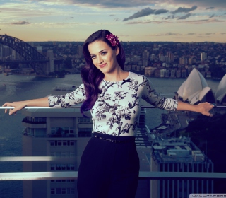 Katy Perry In Sydney 2012 Background for iPad Air