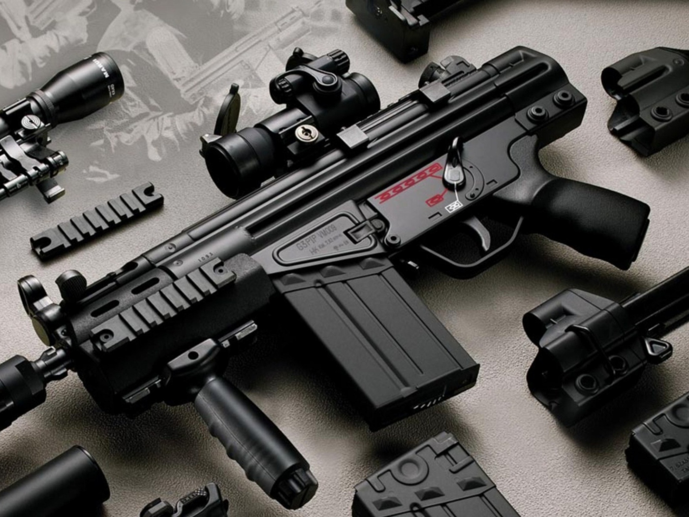 Sfondi Special Force Guns 1400x1050
