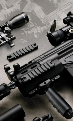 Sfondi Special Force Guns 240x400