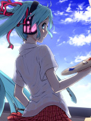 Screenshot №1 pro téma Hatsune Miku, Vocaloid 132x176
