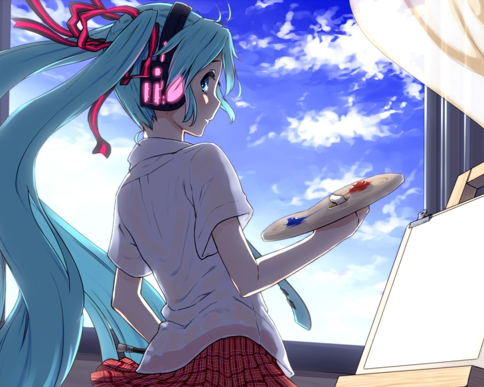 Das Hatsune Miku, Vocaloid Wallpaper 1600x1280