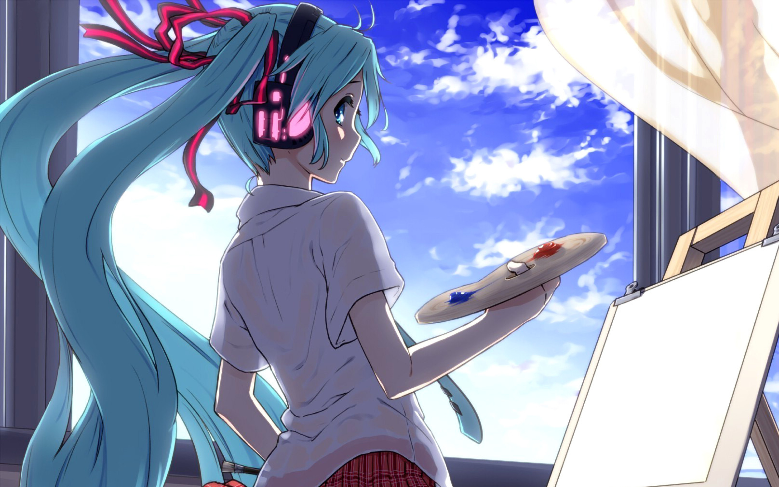 Das Hatsune Miku, Vocaloid Wallpaper 2560x1600