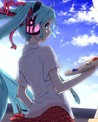 Hatsune Miku, Vocaloid sfondi gratuiti per iPhone 4S