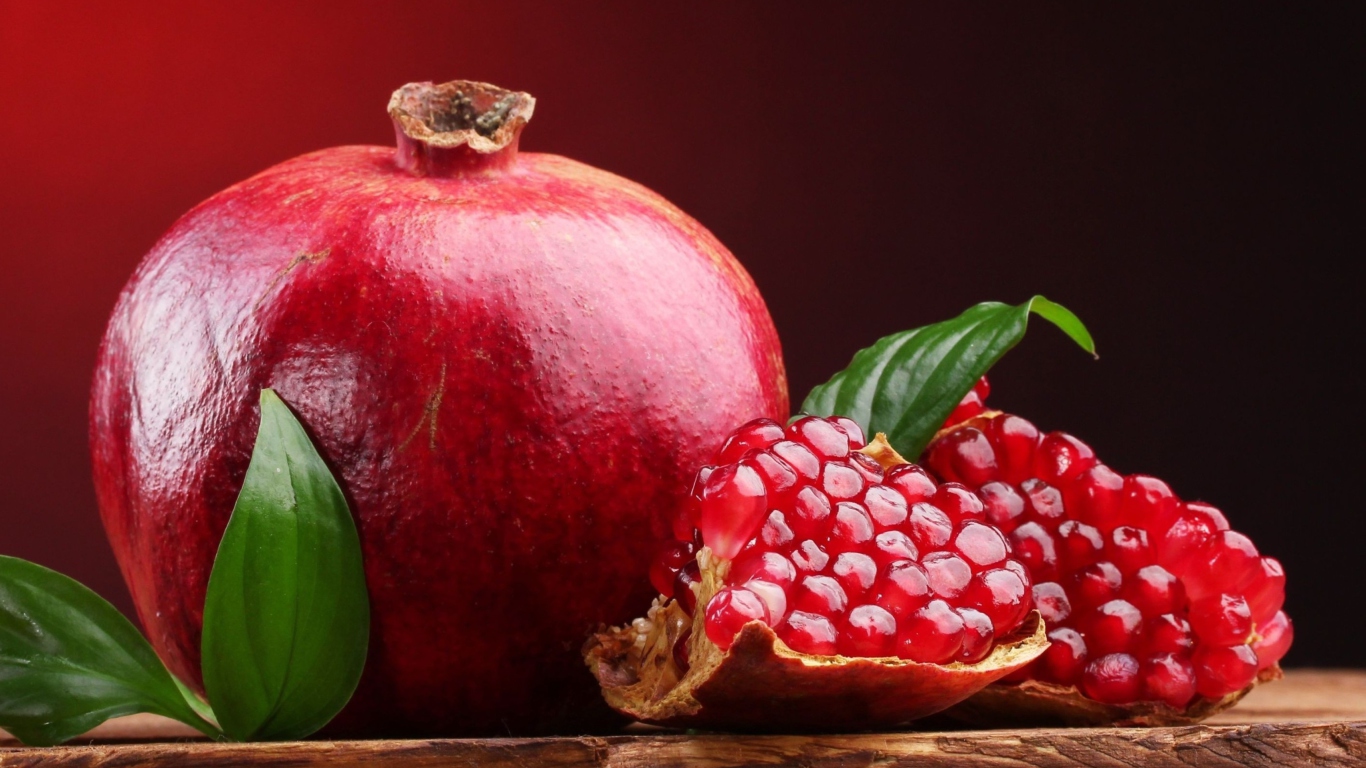 Pomegranate wallpaper 1366x768