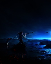 Abyss Warrior Women wallpaper 176x220