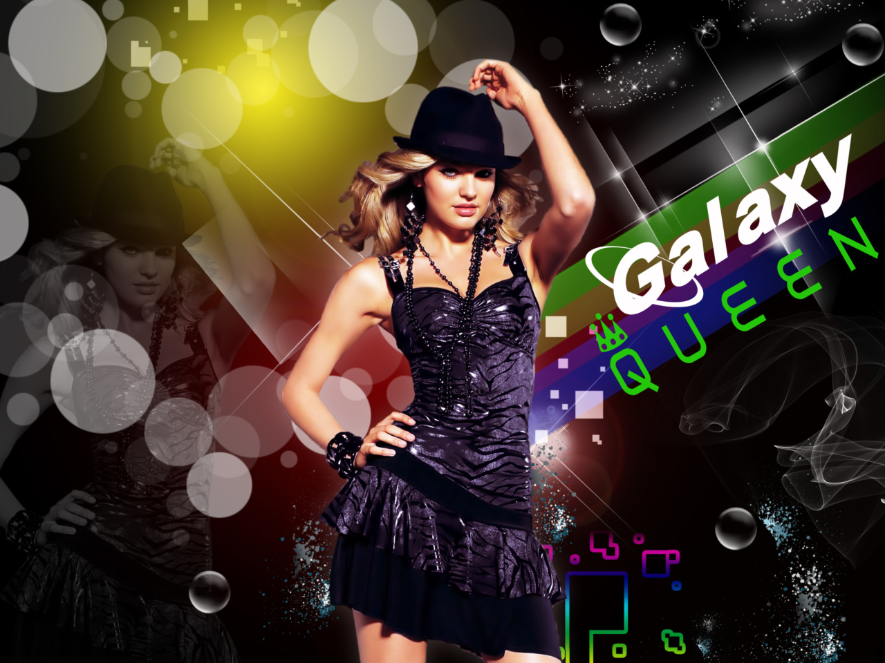 Das Galaxy Queen Wallpaper 1280x960