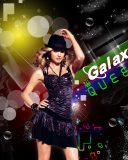 Das Galaxy Queen Wallpaper 128x160