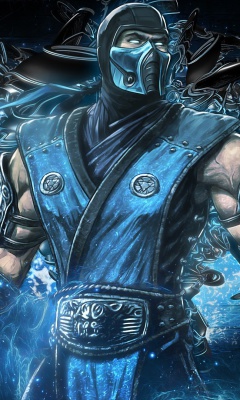 Mortal kombat, Sub zero screenshot #1 240x400