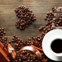 I Heart Coffee wallpaper 128x128