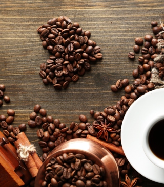 I Heart Coffee - Obrázkek zdarma pro iPhone 4S