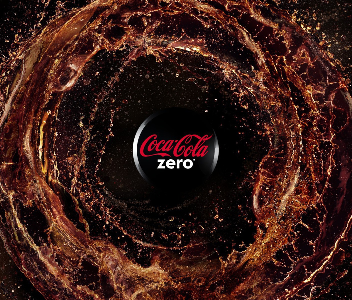 Обои Coca Cola Zero - Diet and Sugar Free 1200x1024