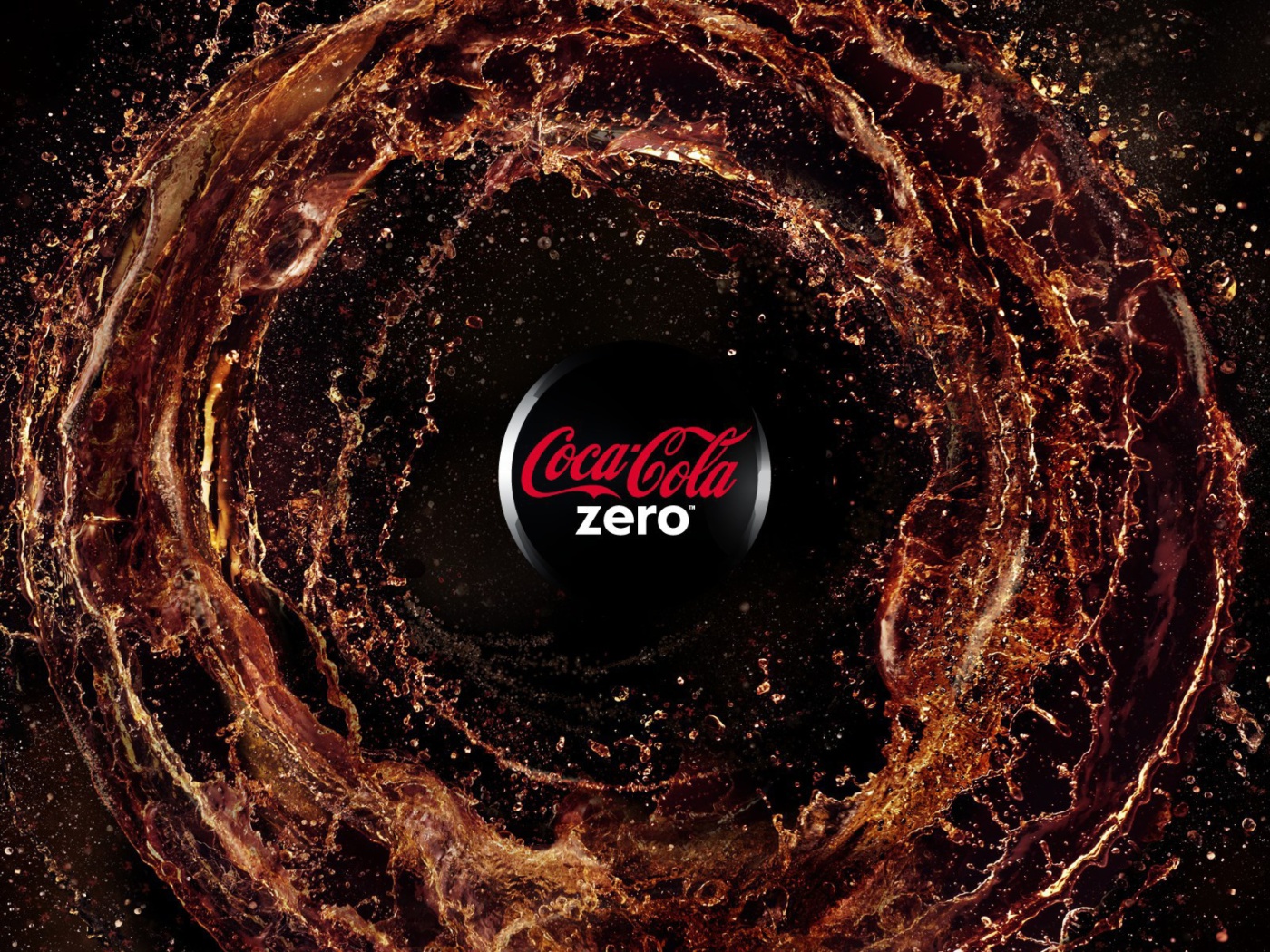 Coca Cola Zero - Diet and Sugar Free wallpaper 1400x1050