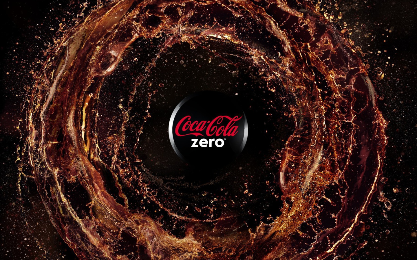 Screenshot №1 pro téma Coca Cola Zero - Diet and Sugar Free 1440x900