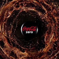Das Coca Cola Zero - Diet and Sugar Free Wallpaper 208x208