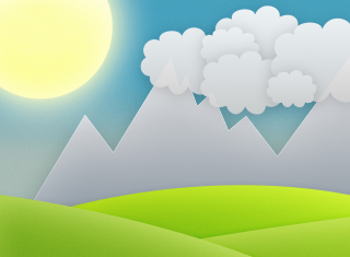 Minimal Clouds - Obrázkek zdarma pro 1440x900