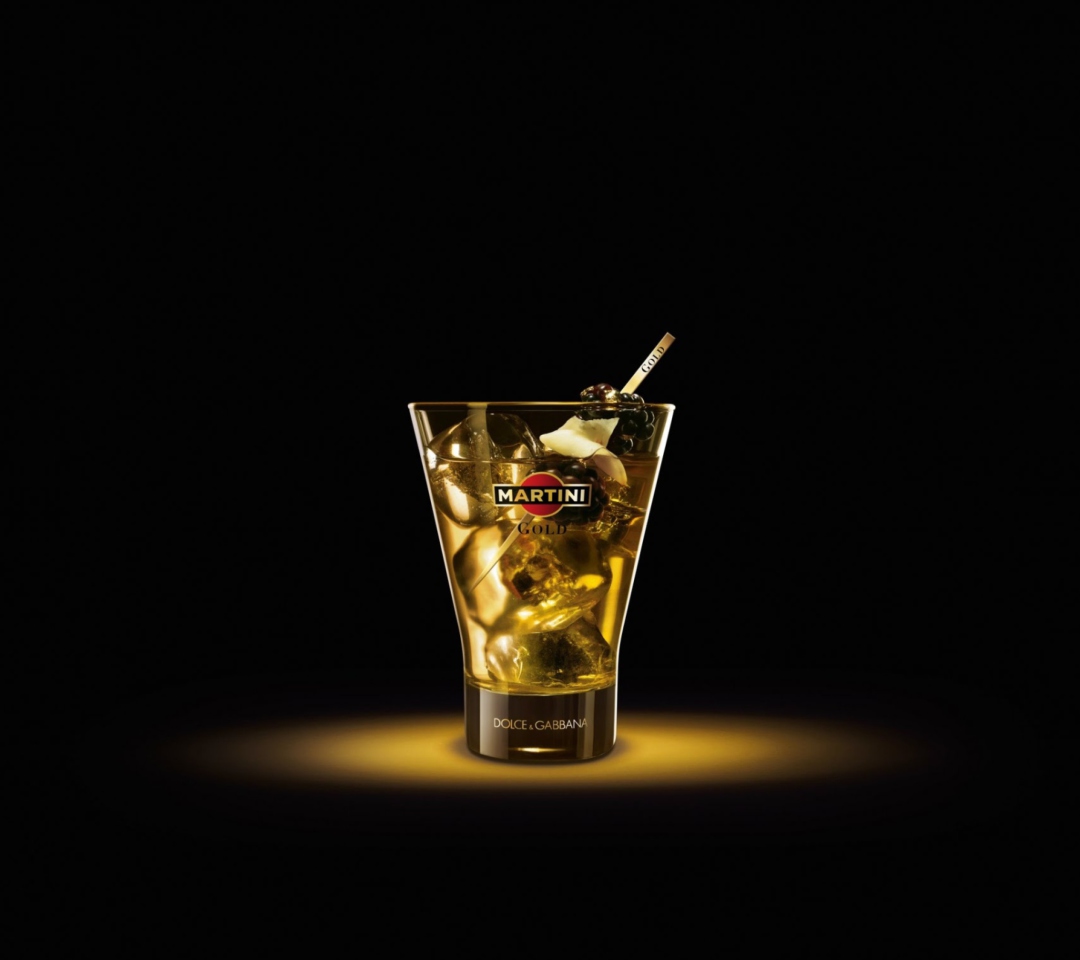 Das Martini Gold Wallpaper 1080x960