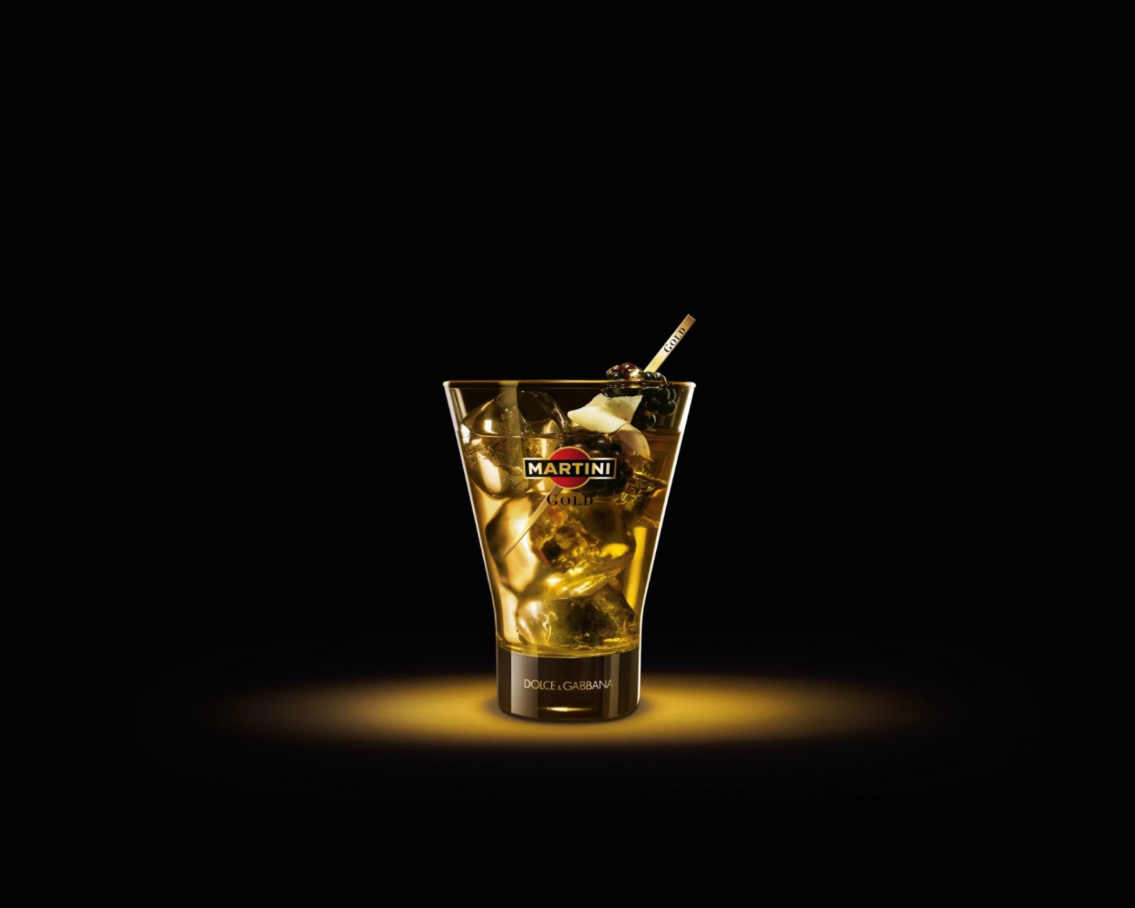 Das Martini Gold Wallpaper 1600x1280